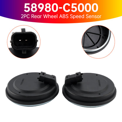 2 sensori di velocità ABS per ruota posteriore per Kia Sorento 2016-2020 58980-C5000