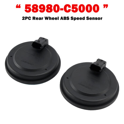 2 sensori di velocità ABS per ruota posteriore per Kia Sorento 2016-2020 58980-C5000