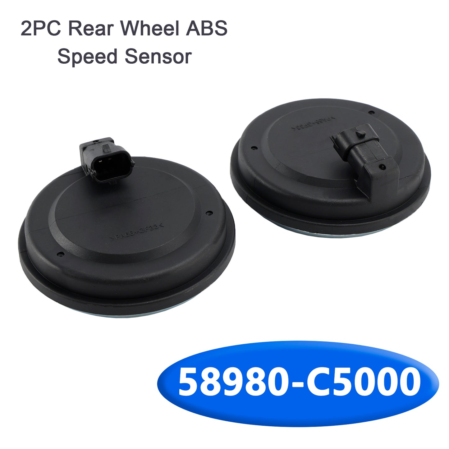 2 sensori di velocità ABS per ruota posteriore per Kia Sorento 2016-2020 58980-C5000
