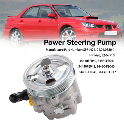 2002-2007 Subaru Impreza WRX STI con pompa del servosterzo a puleggia 34430FE040 Fedex Express