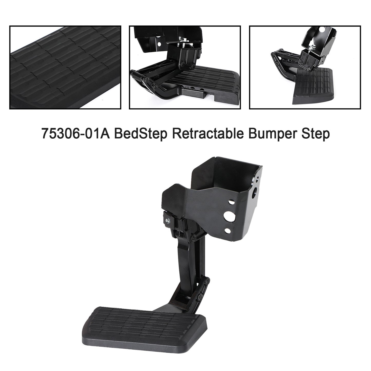2009-2018 Ram 1500 75306-01A Paraurti retrattile BedStep
