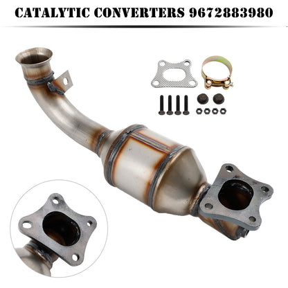 Catalizador 9822117480 Adecuado para Per Peugeot 108 208 301 308 II Citroën C1 C3 C4 DS3 1.2 VTi