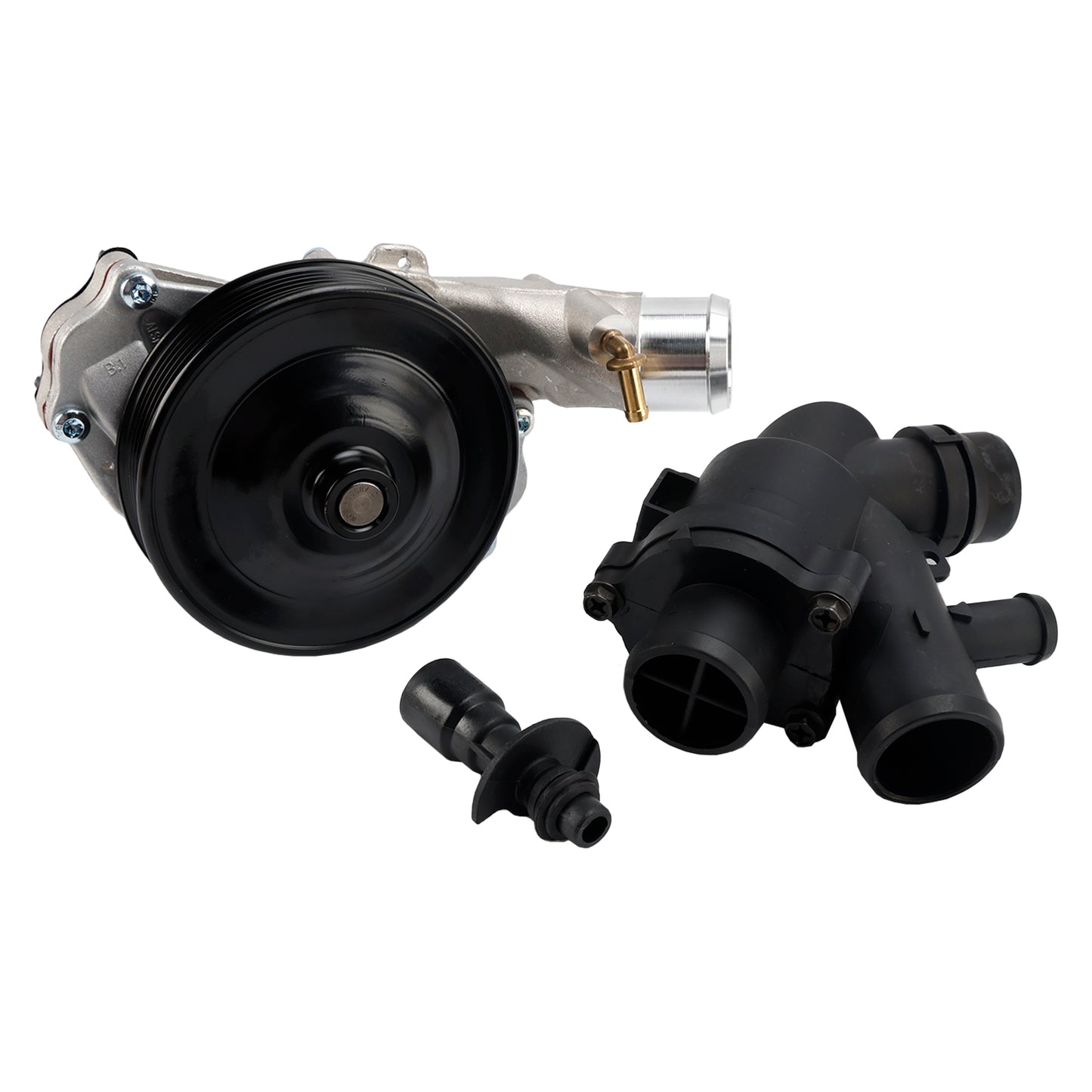 Land Rover 2010-2017 Range Rover (Sport) pompa acqua con bulloni guarnizioni connettore + kit termostato