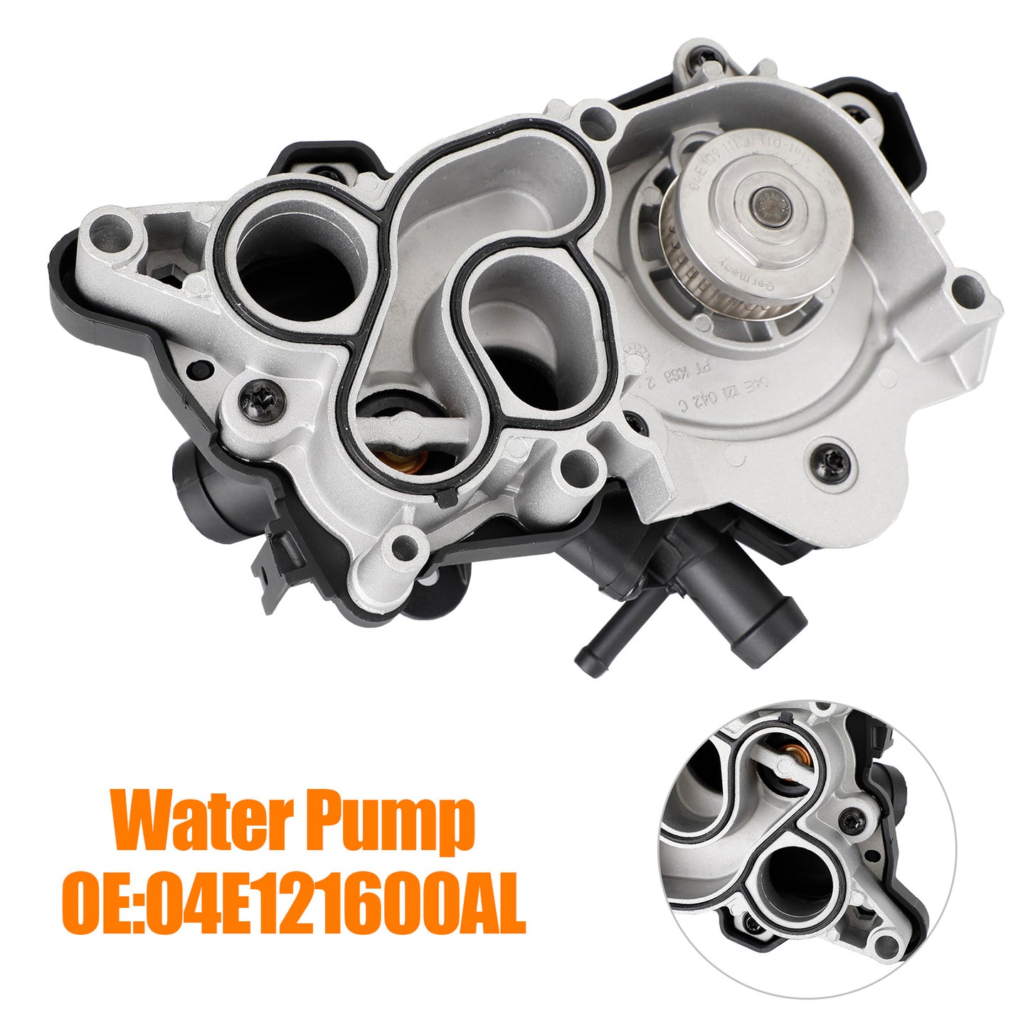 2011-2020 VW Jetta IV Pompa del liquido di raffreddamento Alloggiamento pompa acqua 04E121600AL 04E121600BD