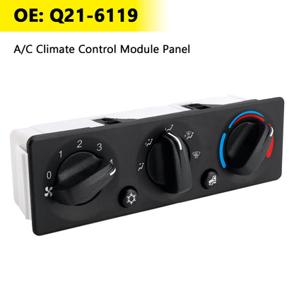 Pannello modulo controllo clima A/C camion Peterbilt Q21-6119