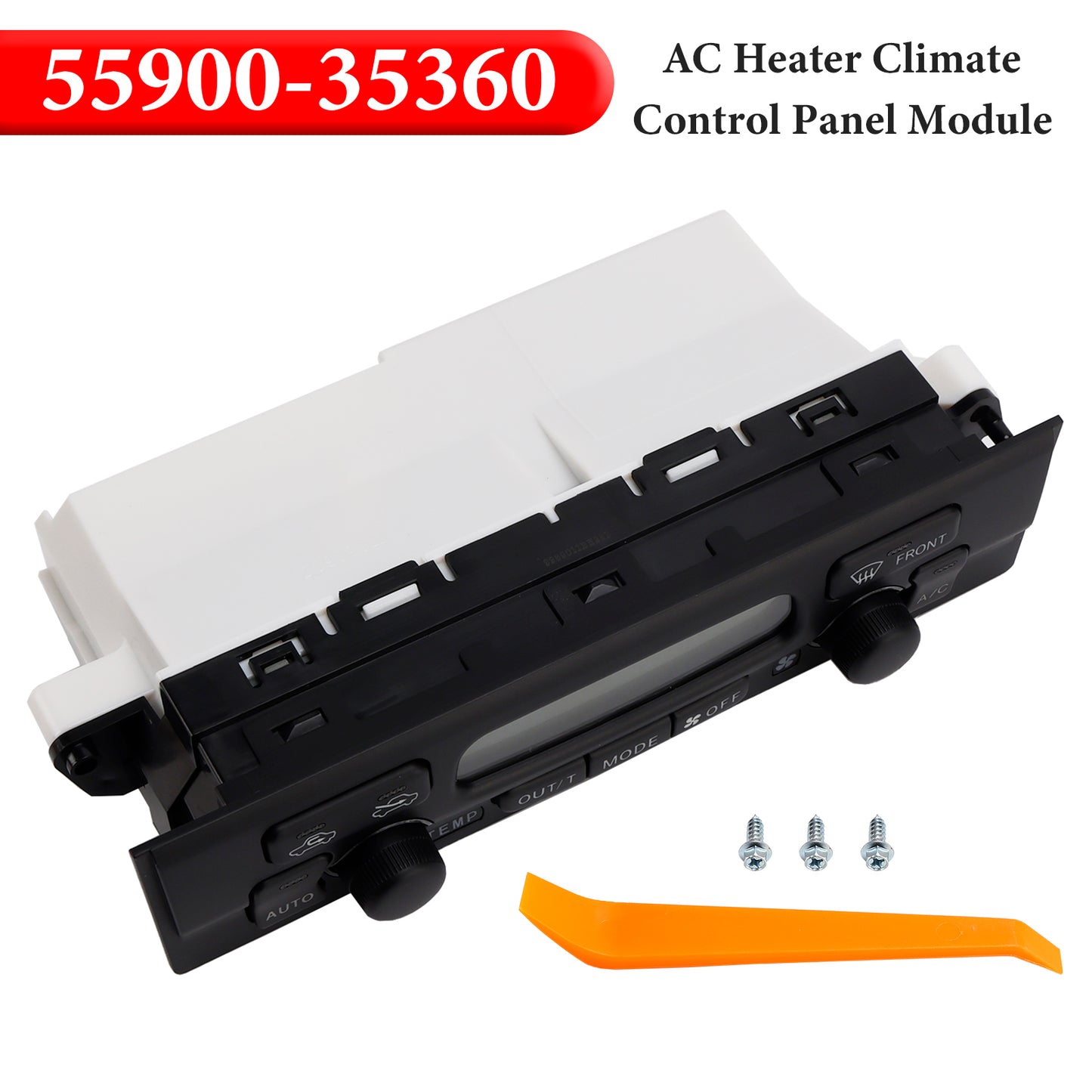 Modulo pannello di controllo del clima del riscaldatore AC Toyota 4Runner 1999-2002 55900-35360