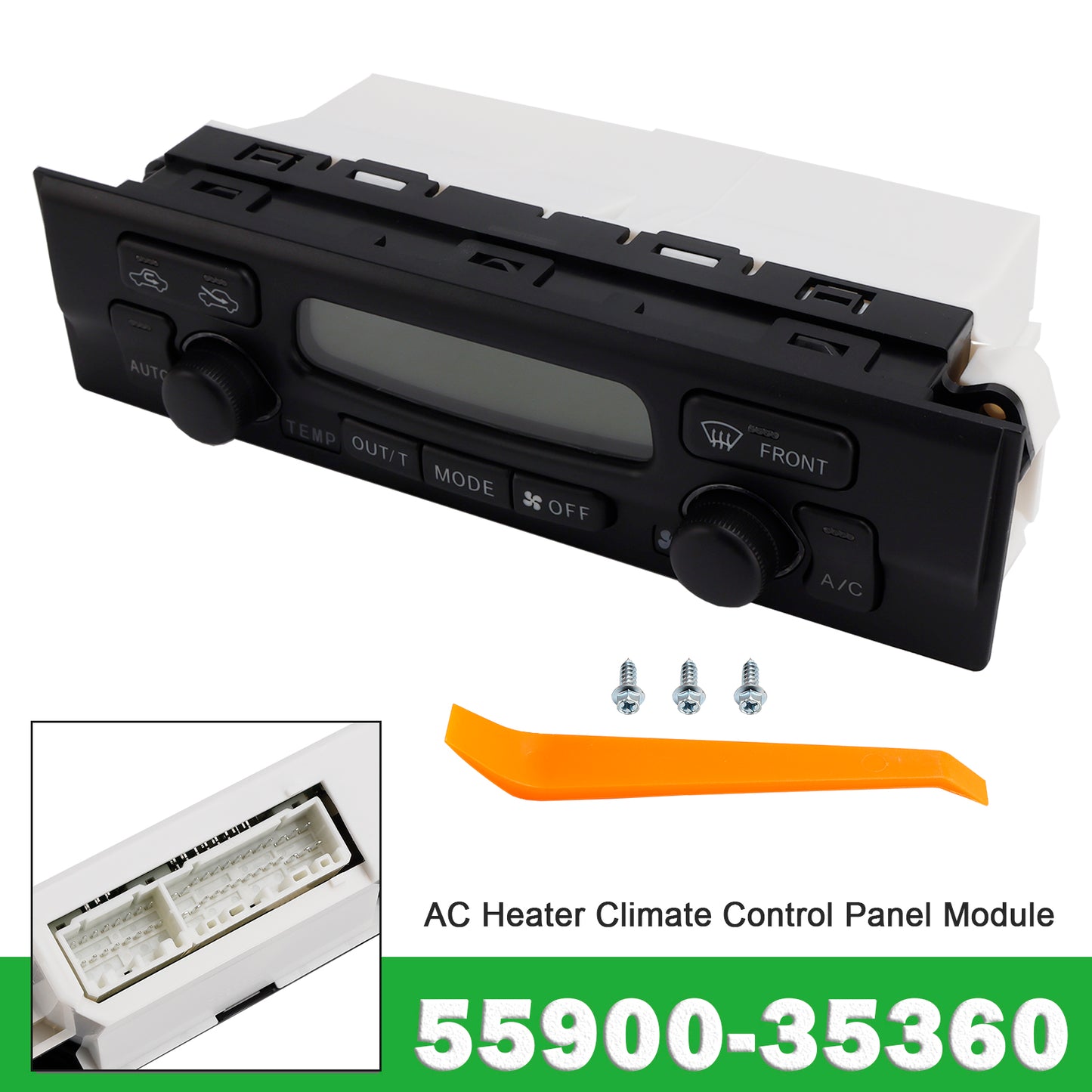 Modulo pannello di controllo del clima del riscaldatore AC Toyota 4Runner 1999-2002 55900-35360