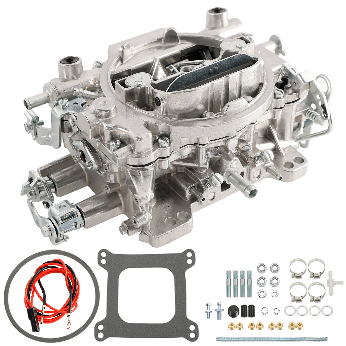 Starter manuale per carburatore a 4 barili, 600 CFM, con guarnizione per Edelbrock 1405