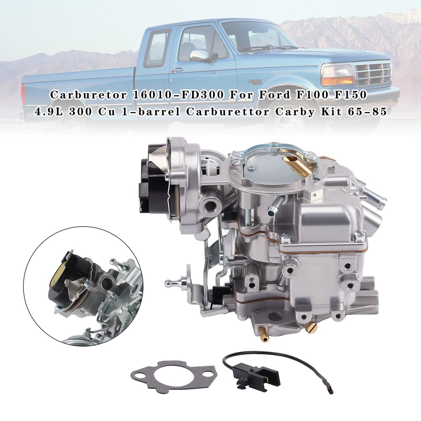 1965-1985 Ford F100 F150 F250 F350 Carburatore 16010-FD300