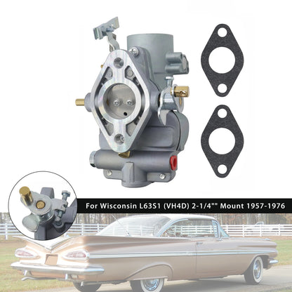 12098 Carburatore per Wisconsin L63S1 (VH4D) 2-1/4" Mount 1957-1976