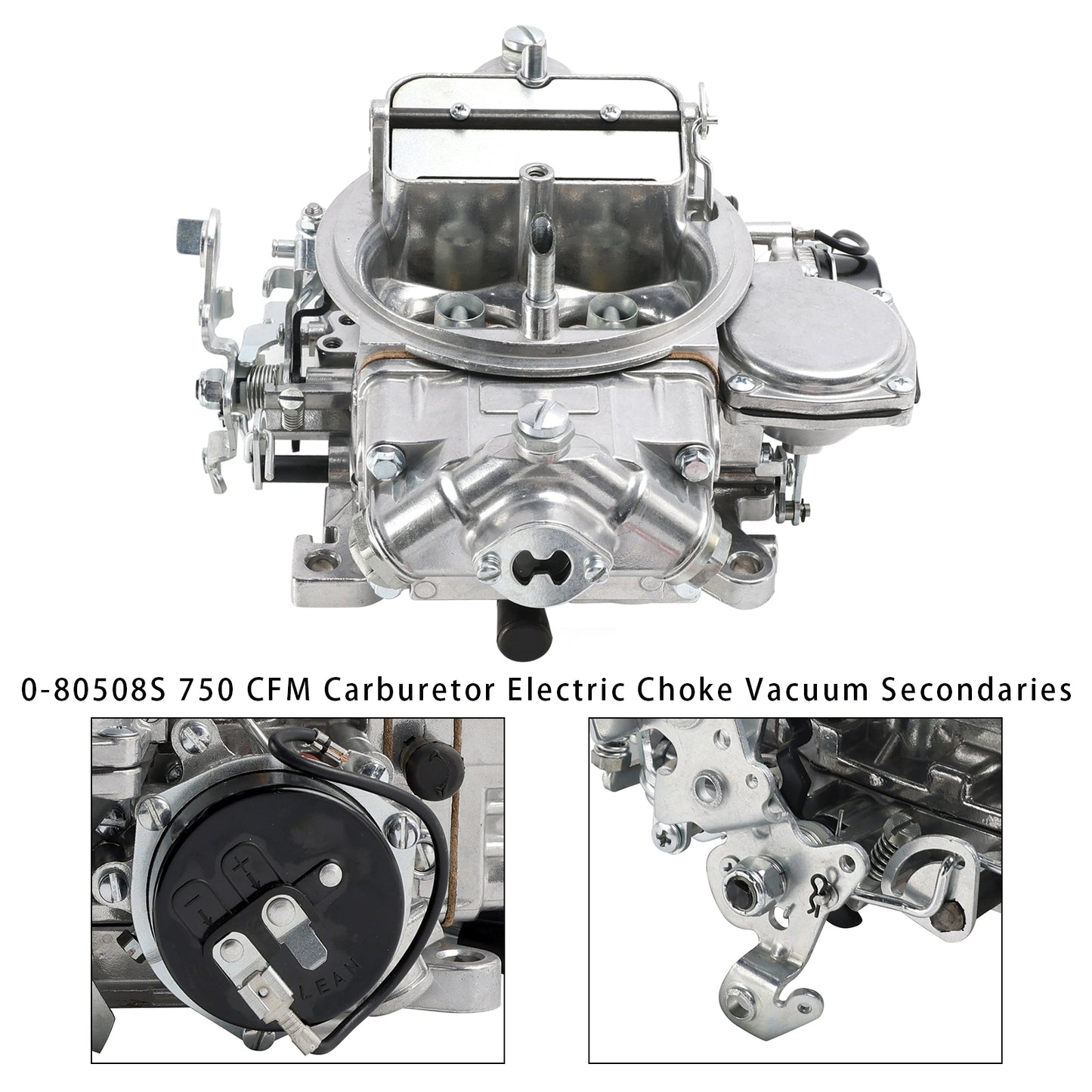 Secondari di vuoto elettrici del choke del carburatore di 0-80508S 750 CFM
