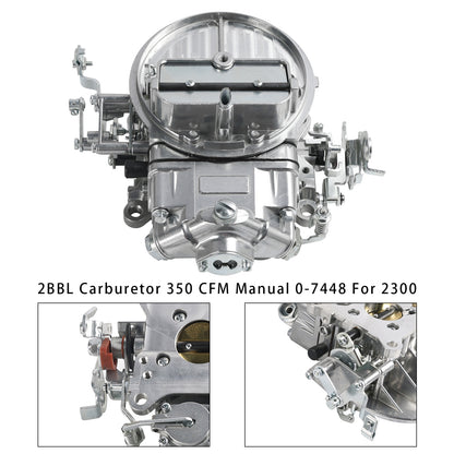 Carburatore 2BBL 350 CFM Manuale 0-7448 Per 2300
