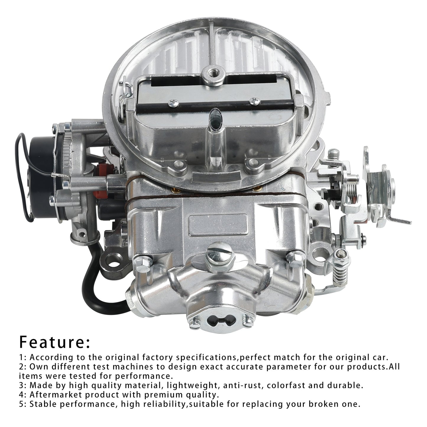 2BBL Carburetor 500 CFM Electric Choke 0-80500 Per 2300