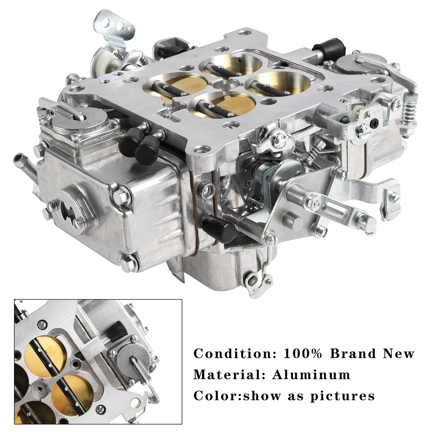 650CFM Carburetor Manual Choke BR-67277 Per Brawler Diecast Carb 4150