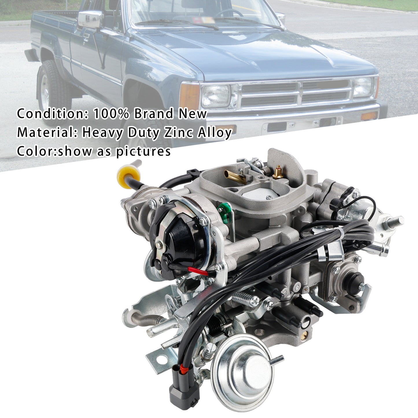 Motore Toyota 22R 1984-1988 con carburatore 4Runner a spina quadrata Carb 21100-35463 21100-35570