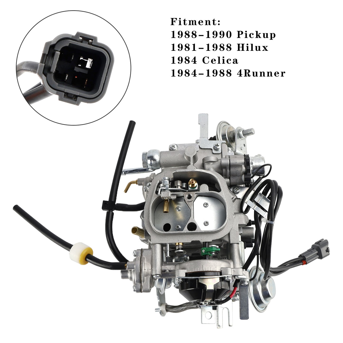 Motore Toyota 22R 1984-1988 con carburatore 4Runner a spina quadrata Carb 21100-35463 21100-35570