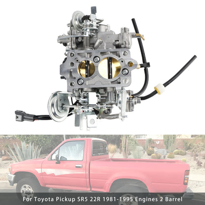 Motore Toyota 22R 1984-1988 con carburatore 4Runner a spina quadrata Carb 21100-35463 21100-35570