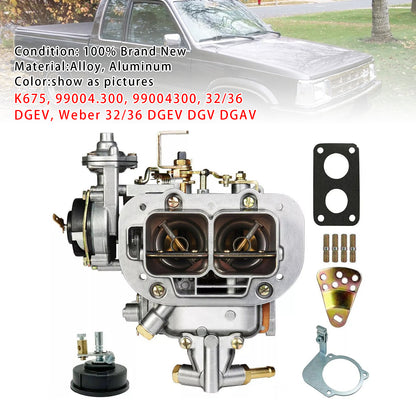 1981-1982 Nissan Pickup Z20 2000cc PL720 32/36 DGV DGEV DGAV Carburatore a 2 barili 22680