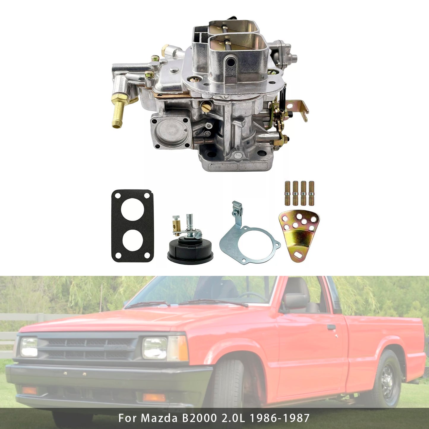 Carburatore a 2 corpi PL720 per pick-up Nissan Z20 (2000cc) 1981-1982 con starter elettrico per 32/36 DGV DGEV DGAV