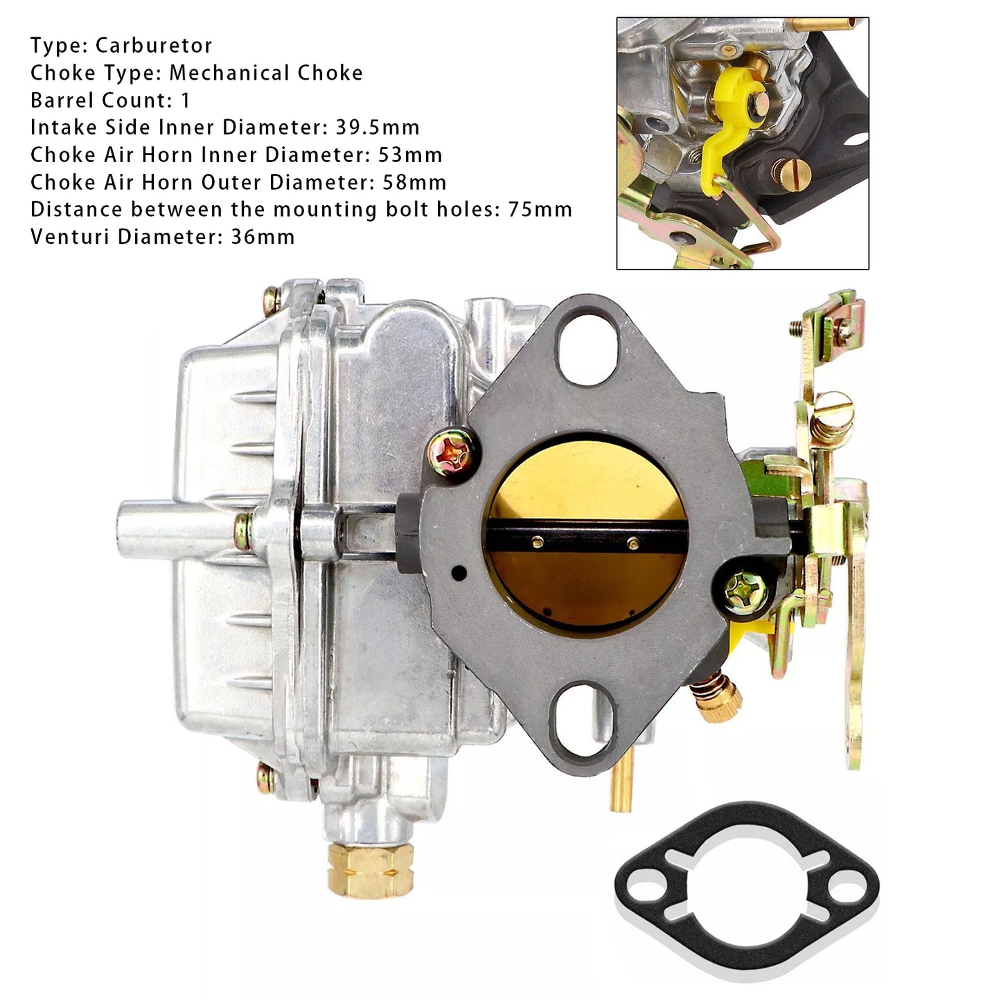 Carburatore Ford Falcon 221 7020H 1 corpo 100000018