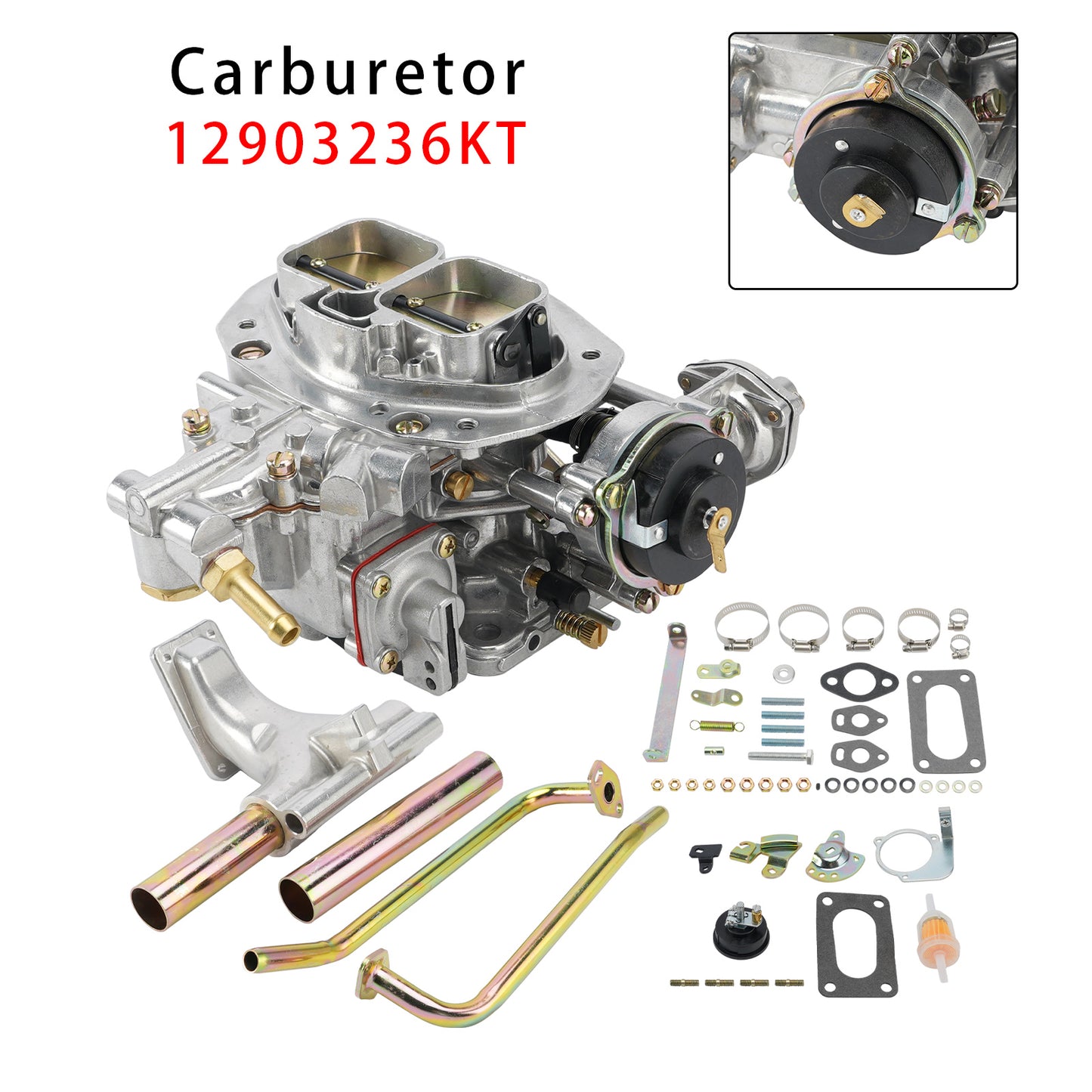 Kit carburatore progressivo DFEV 32/36 completo 12903236KT per VW Tipo 1