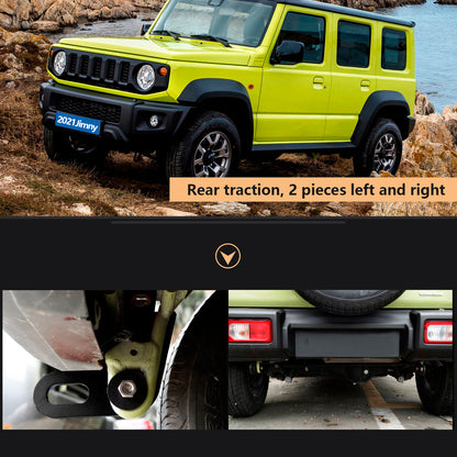 Gancio di traino posteriore sinistro e destro Suzuki Jimny JB64W JB74 2 pezzi 2019-2023