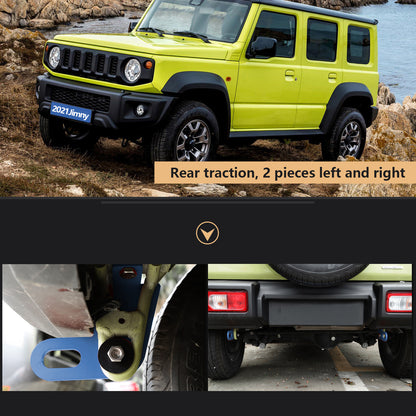 Gancio di traino posteriore sinistro e destro 2 pezzi per Suzuki Jimny JB64W JB74 2019-2023