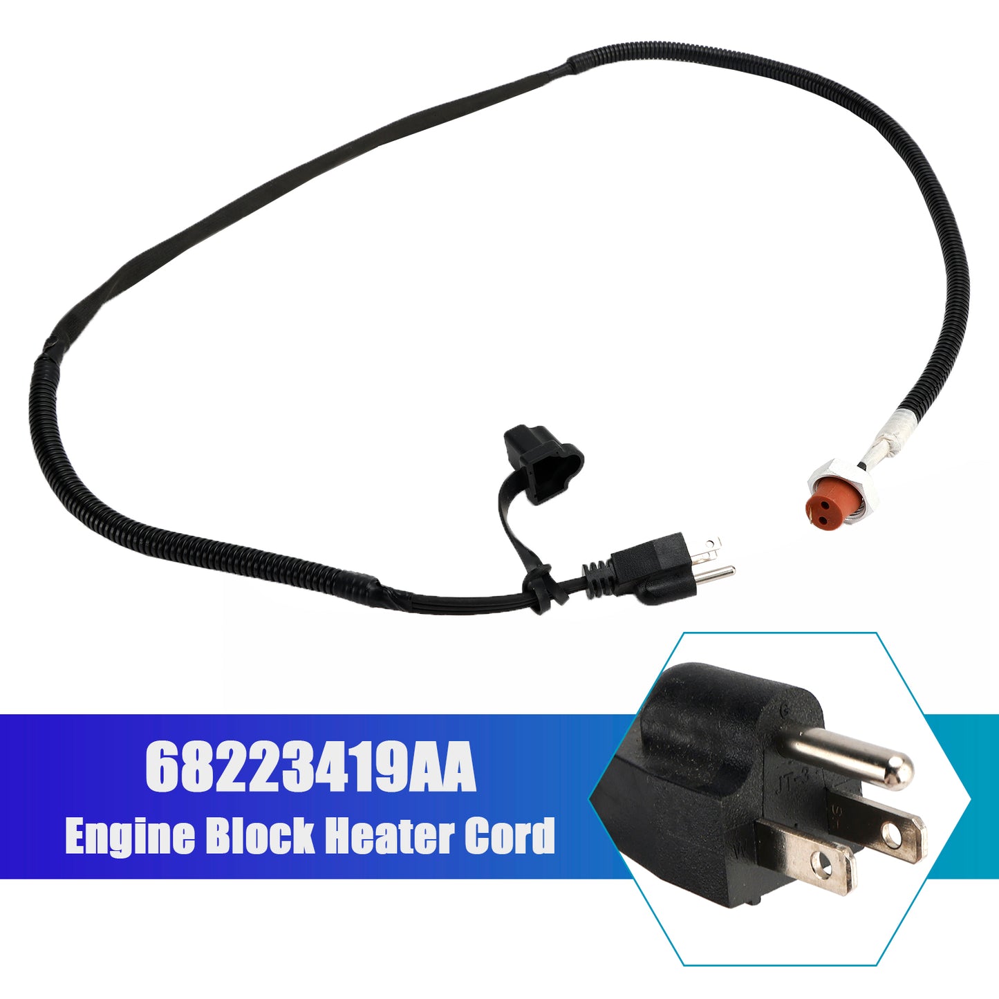 Cavo riscaldatore blocco motore Dodge Ram 2500 3500 2013-2018 68223419AA