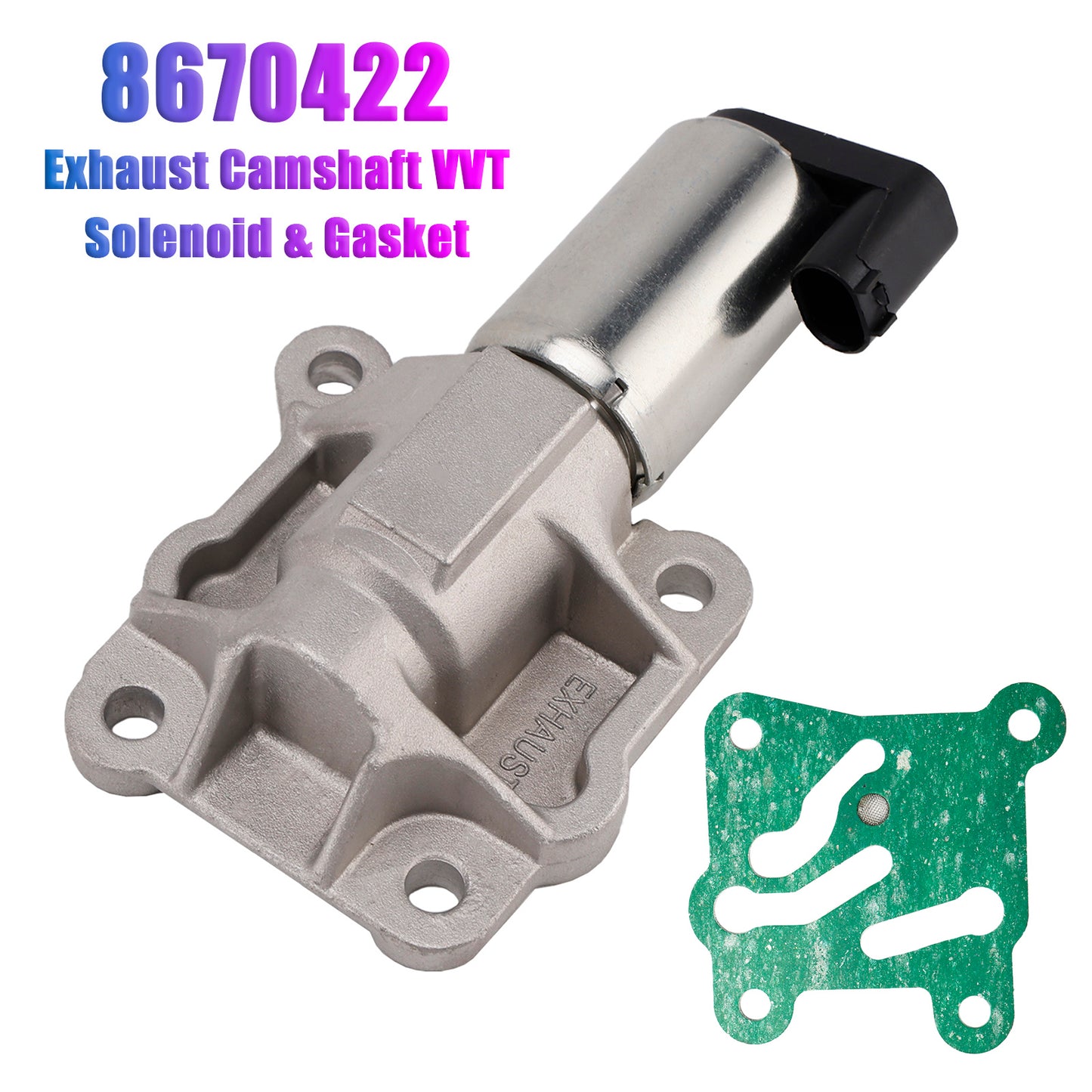 Solenoide e guarnizione VVT dell'albero a camme di scarico 8670422 per Volvo C70 V70 XC70 S80