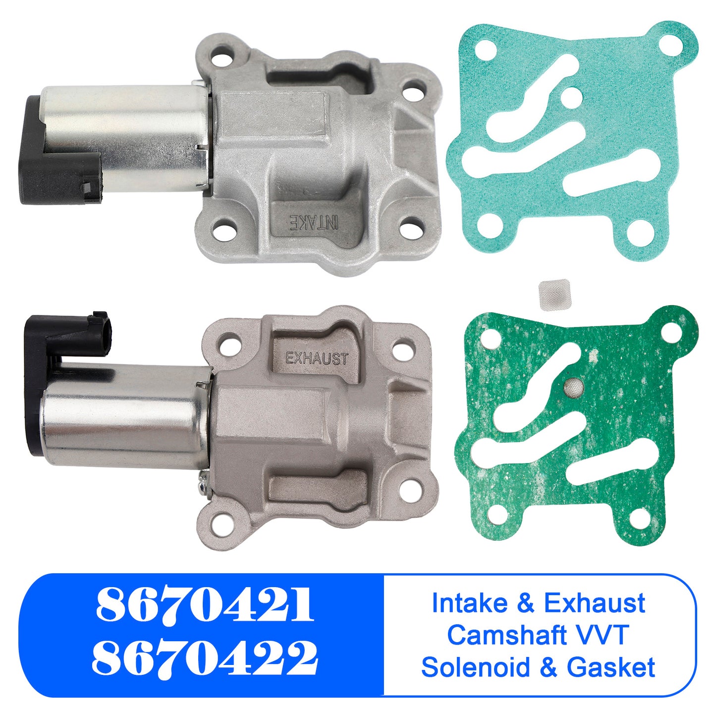 Solenoide e guarnizione VVT per albero a camme di aspirazione e scarico per Volvo C70 V70 XC70 S80
