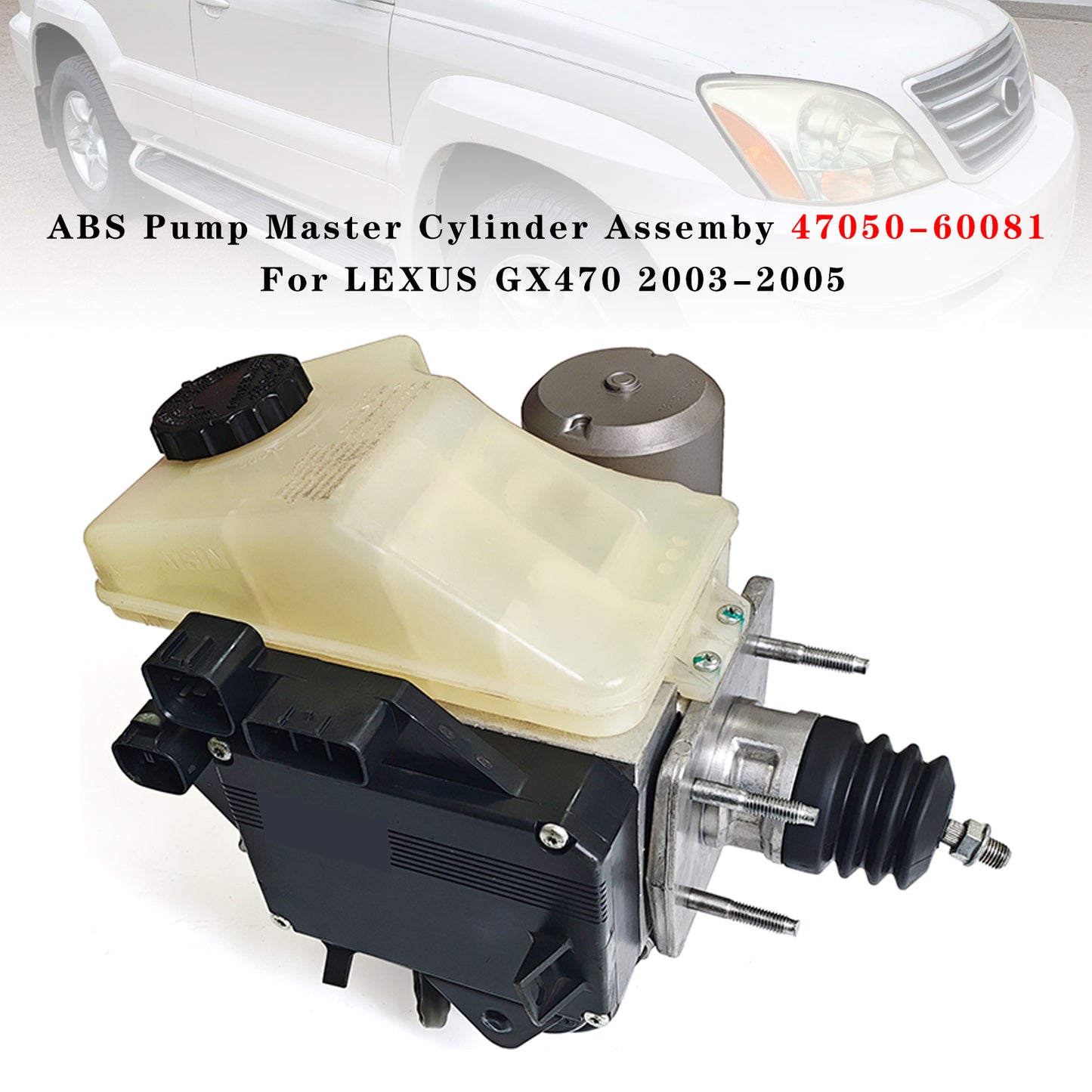 2003-2004 Toyota LEXUS GX470 Attuatore/Pompa Gruppo Pompa ABS Cilindro Principale Gruppo 47050-60081