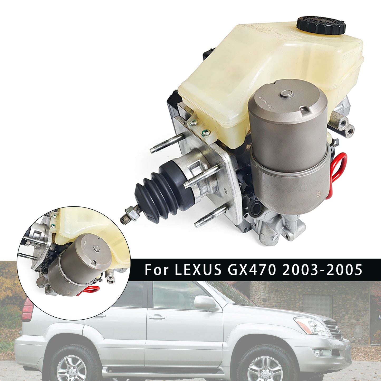 Gruppo attuatore/pompa Toyota 4RUNNER 2005 8 cilindri fino a 9/04 Gruppo cilindro principale pompa ABS 47050-60081