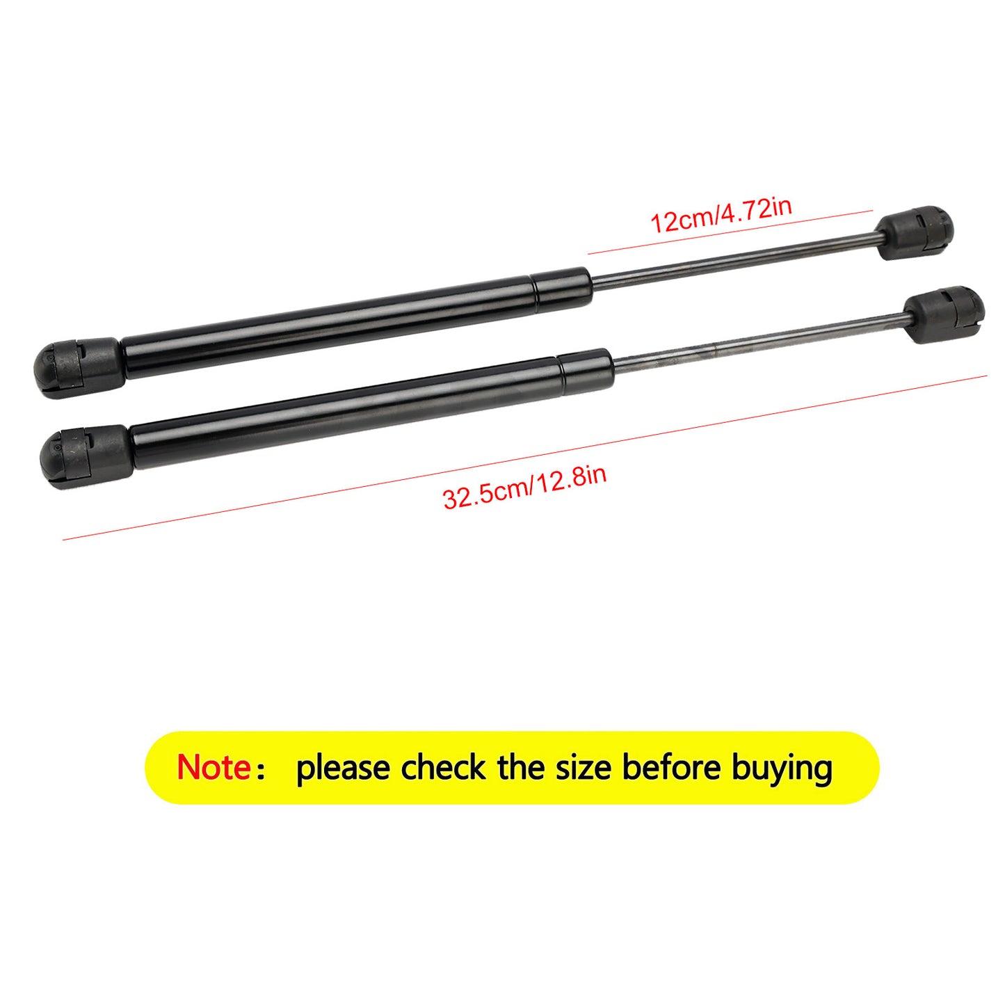 2 pezzi puntoni a gas tuta ARB baldacchino finestra POSTERIORE 160N 1921VR Fit Toyota Hilux generico