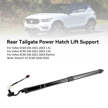 2021-2023 Puntone a gas elettrico portellone posteriore sinistro Volvo XC40 536 2.0L 32296296 32357573