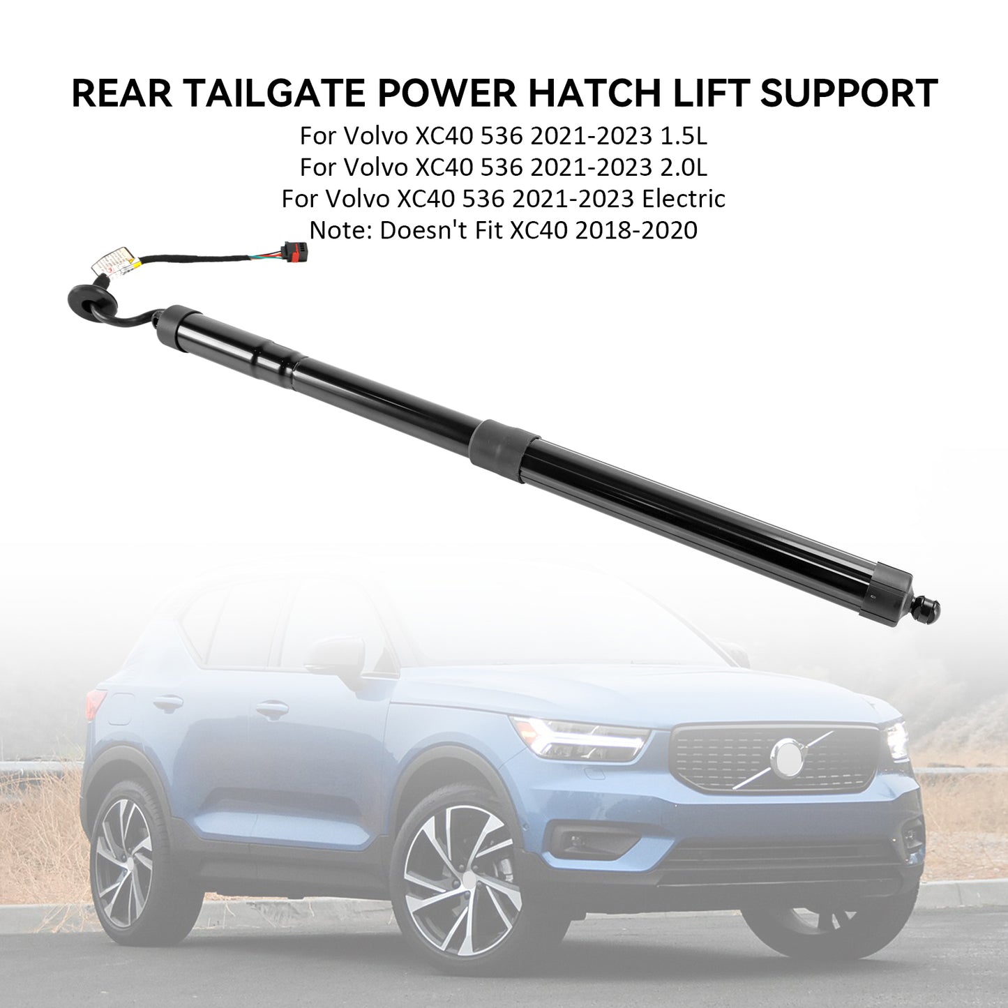 Puntone a gas elettrico per portellone posteriore sinistro 32296296 adatto per Volvo XC40 536 2021-2023