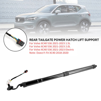 2021-2023 Puntone a gas elettrico portellone posteriore sinistro Volvo XC40 536 2.0L 32296296 32357573