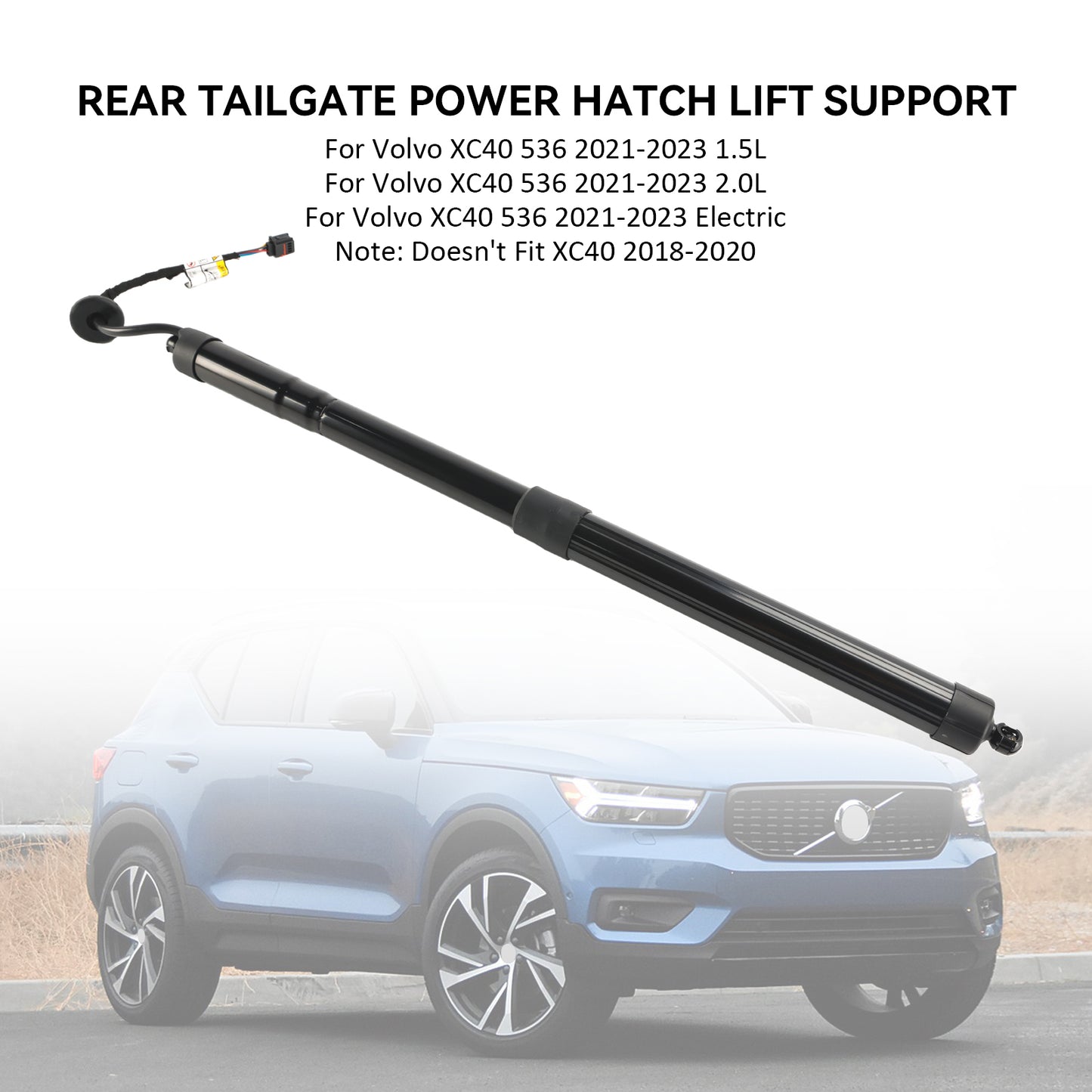 2021-2023 Puntone a gas elettrico 32296297 31479593 del portellone posteriore destro della Volvo XC40 536 1.5L