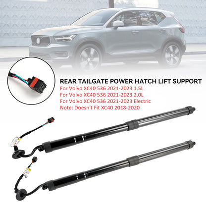 2021-2023 Volvo XC40 536 1.5L 2PCS Puntone a gas elettrico posteriore per portellone posteriore 32296296