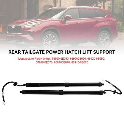 2020-2023 Toyota Highlander 2PCS Sollevatore elettrico per portellone posteriore 68910-0E070 689200E050