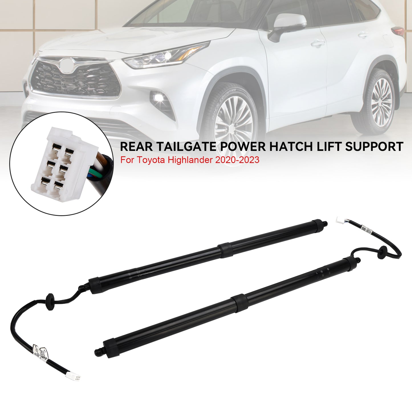 2020-2023 Toyota Highlander 2PCS Sollevatore elettrico per portellone posteriore 68910-0E070 689200E050