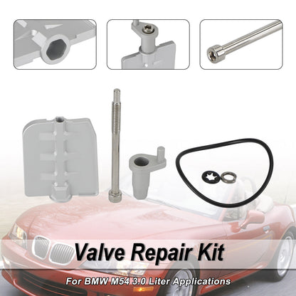 Kit di riparazione per la ricostruzione della valvola in alluminio Fit BMW DISA Fix Revisione M54 3.0 ltr
