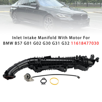 2017/07-2020/06 Per BMW Serie 5 F90, G30 540d xDrive 2993 cc, 235 kW, 320 CV Collettore di aspirazione con motore 11618570228