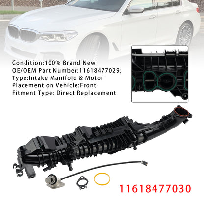 2017/06-2020/06 Per BMW Serie 6 Gran Turismo G32 630d 2993 cc, 195 kW, 265 CV Collettore di aspirazione con motore 11618477029