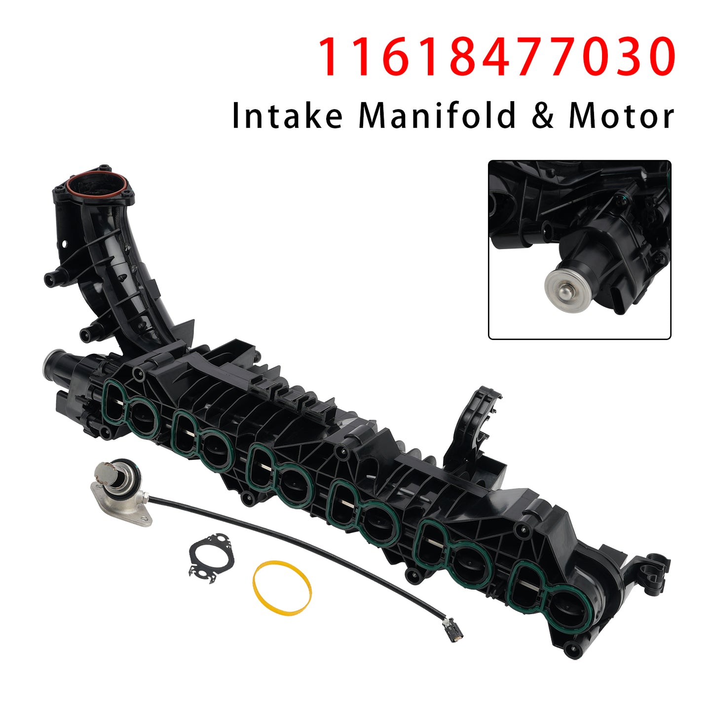 2017/07-2020/06 Per BMW Serie 5 F90, G30 540d xDrive 2993 cc, 235 kW, 320 CV Collettore di aspirazione con motore 11618570228