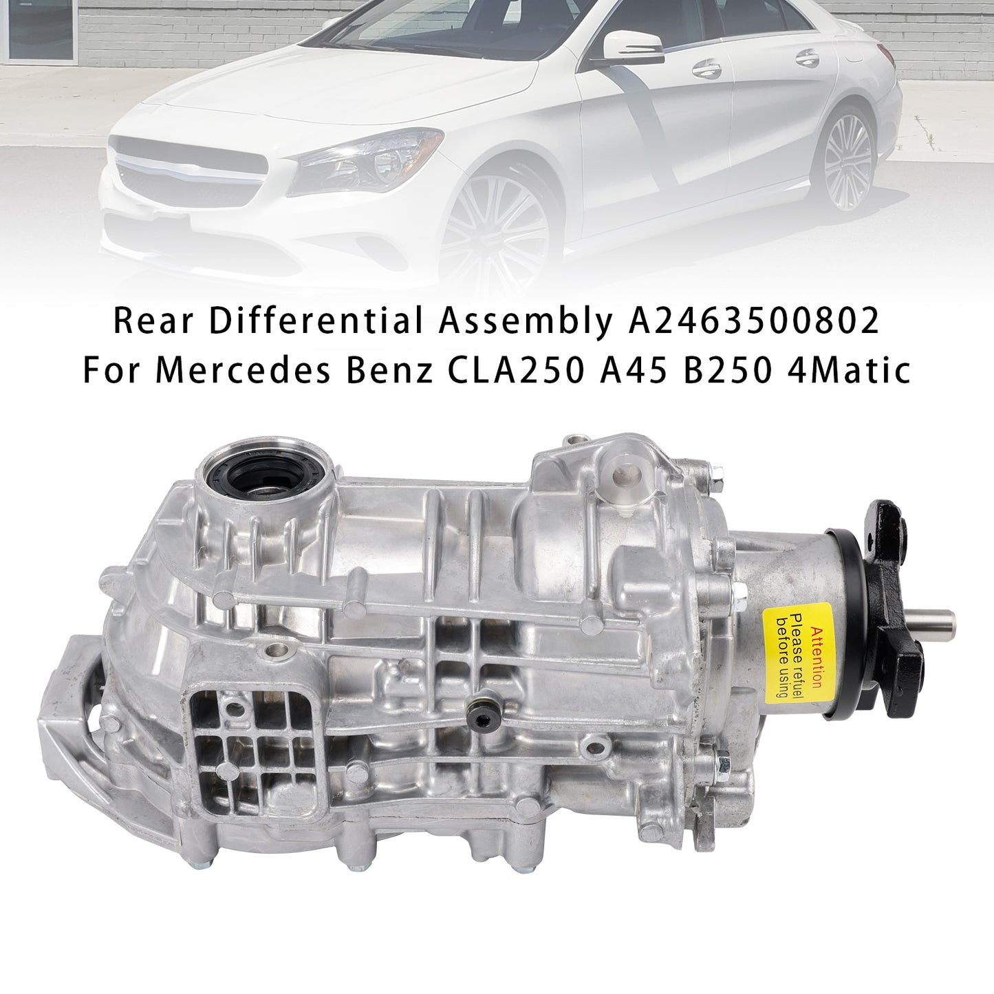 Gruppo differenziale posteriore A2463500802 per Mercedes Benz CLA250 A45 B250 4Matic