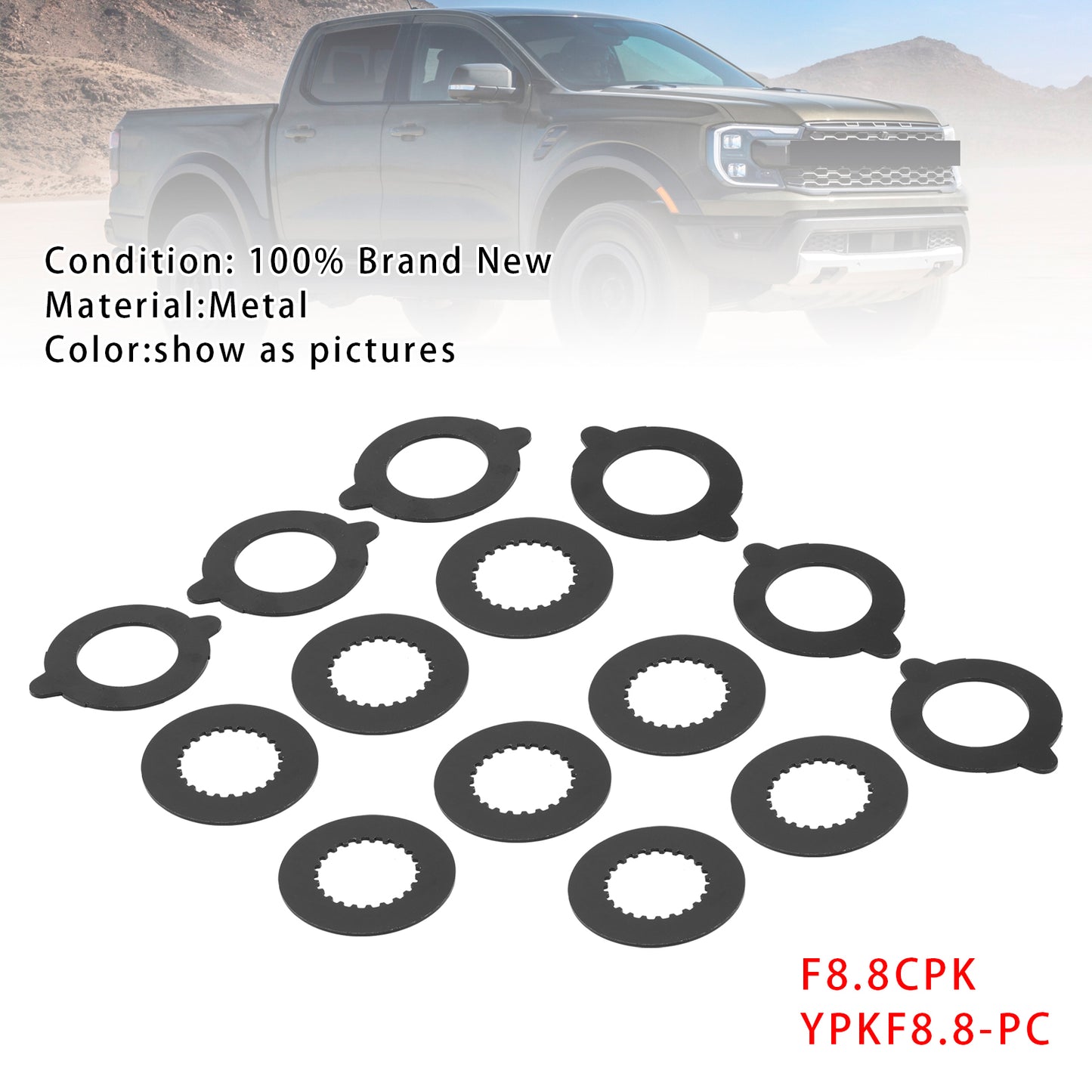 Kit frizione Posi da 8,8 pollici F8.8CPK per Ford