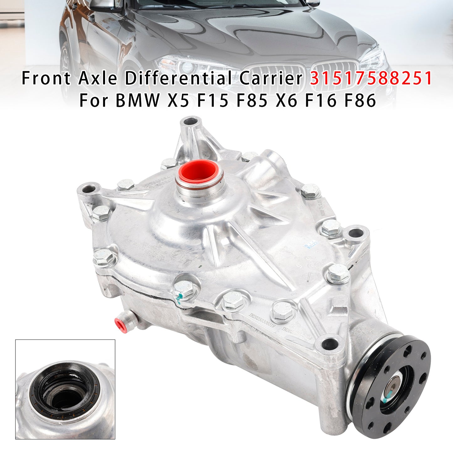 31507594314 Supporto differenziale anteriore a gas BMW 435i xDrive Gran Coupe Base 3.0L L6 2015-2016