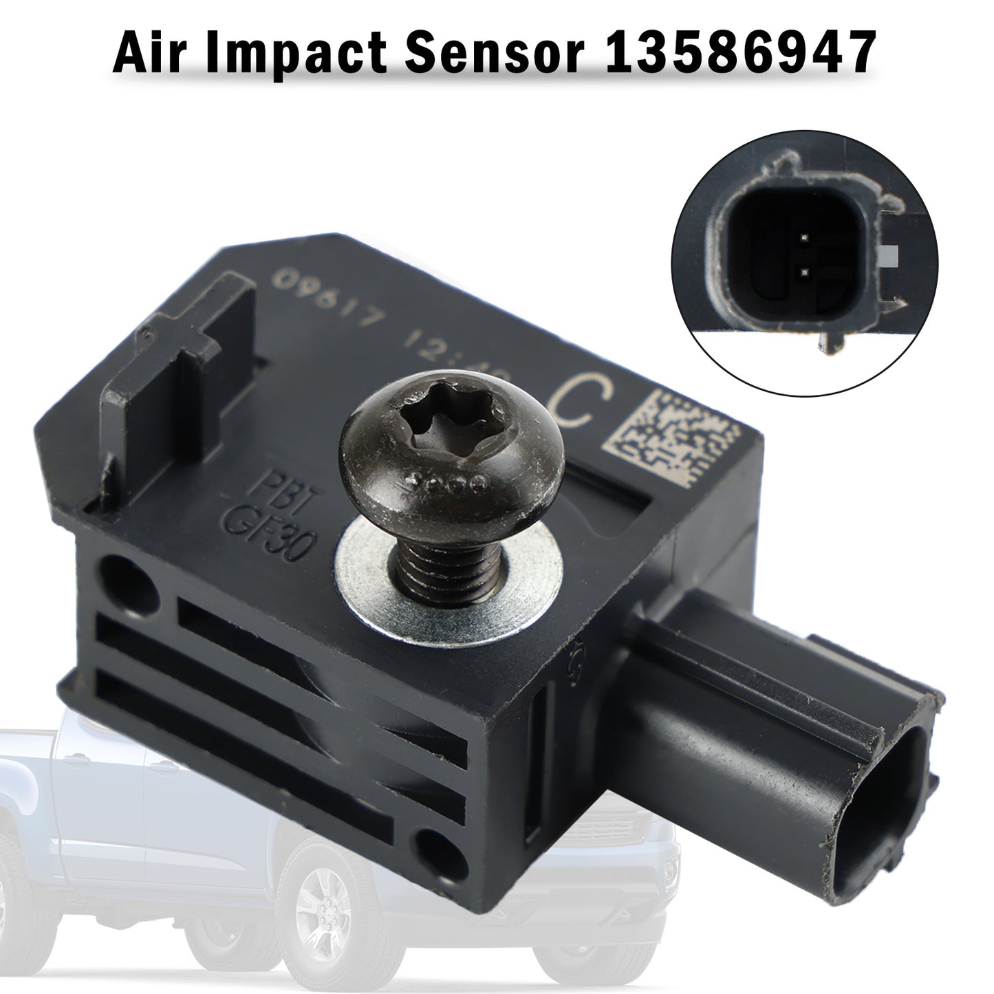 13586947 Chevrolet Buick GMC Air Impact Sensor lato posteriore sinistro/destro