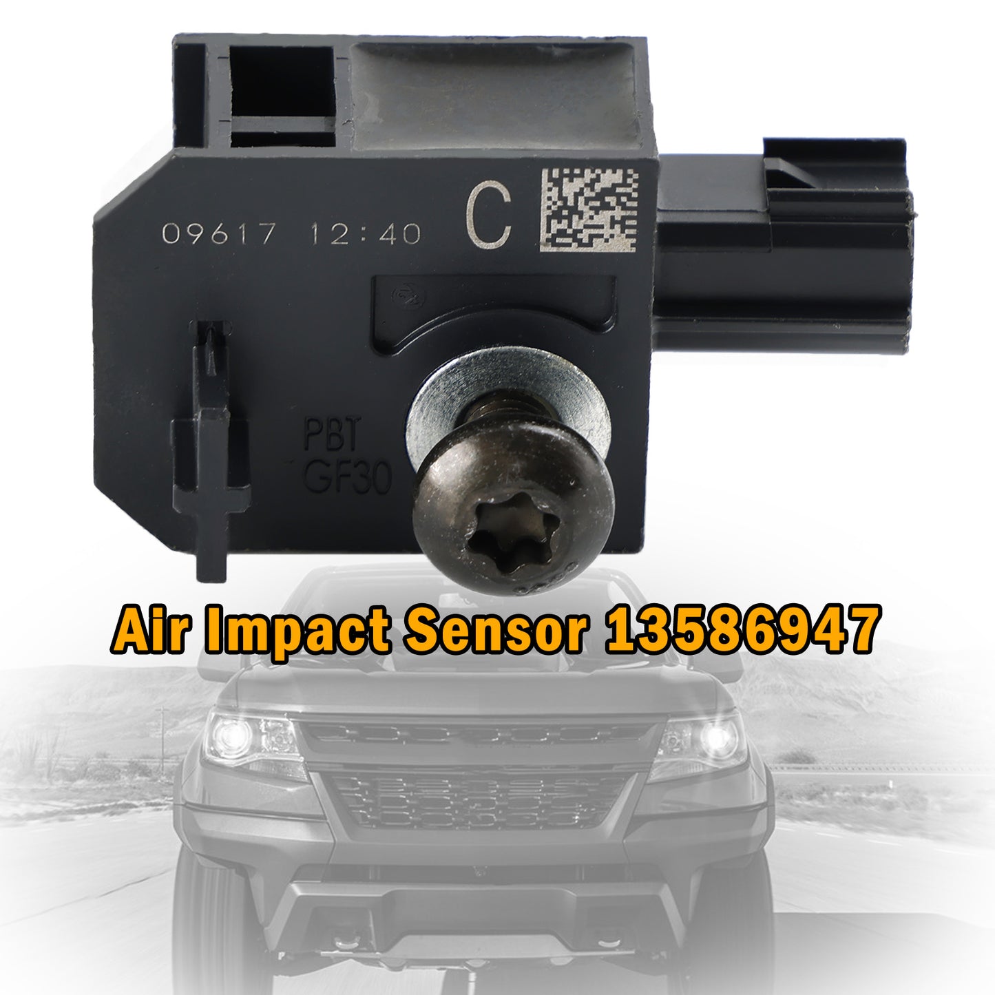 13586947 Chevrolet Buick GMC Air Impact Sensor lato posteriore sinistro/destro