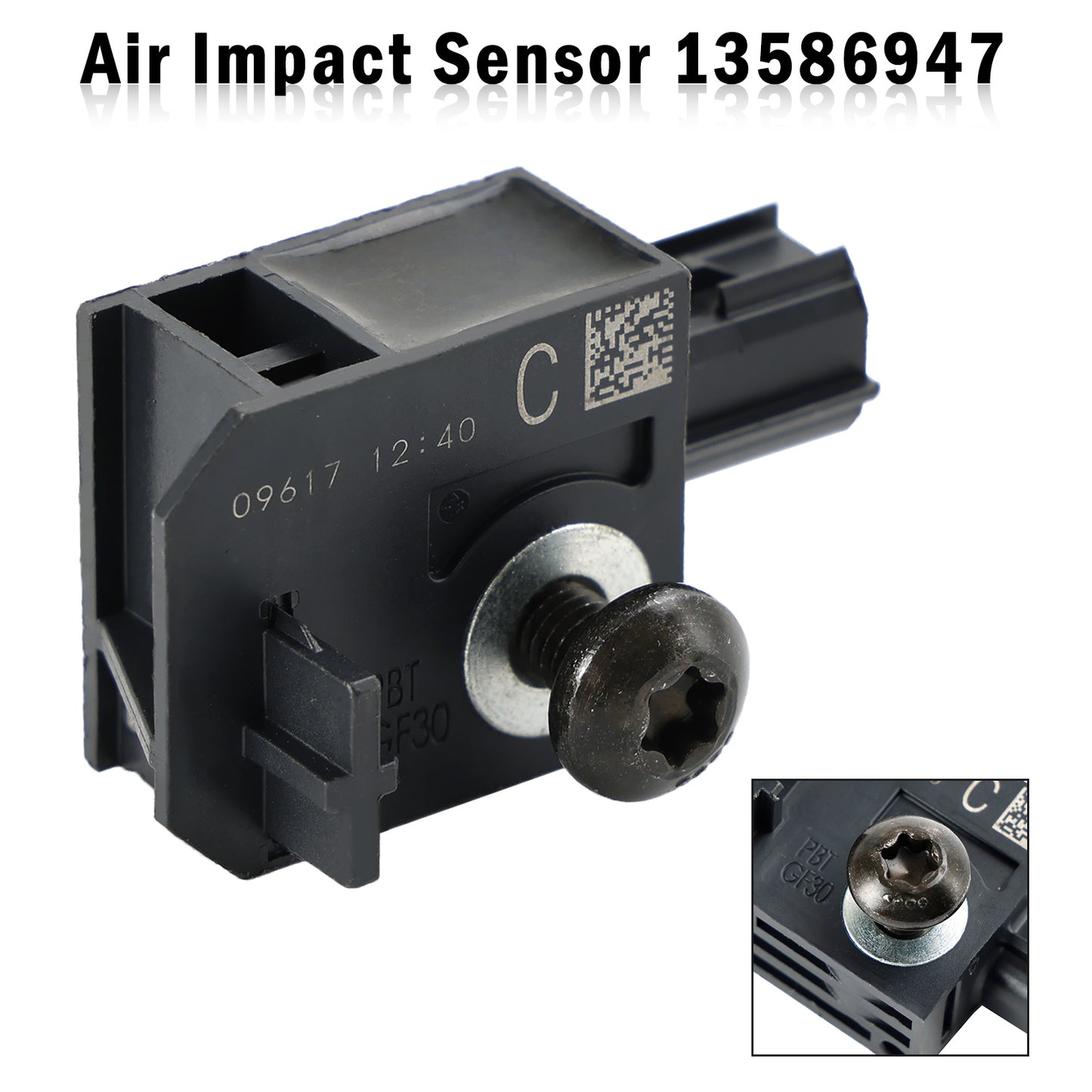 13586947 Chevrolet Buick GMC Air Impact Sensor lato posteriore sinistro/destro